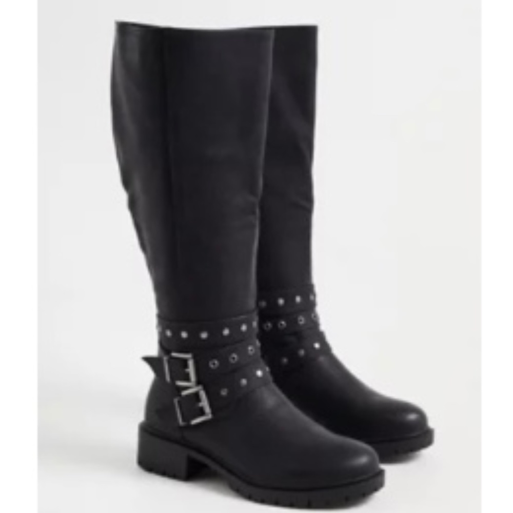 Torrid WW Wide Calf Black Tall Boots